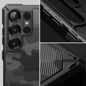 Kup Ringke Strapabíró Felszerelés Samsung Galaxy S25 Ultra Camo Fekete - RGK11715 - {ean13} - Sklep Home Screen