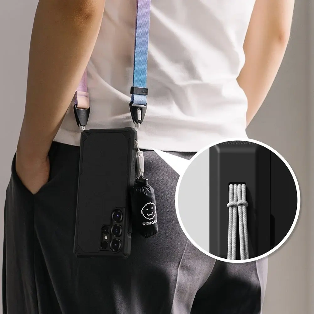 Etui Ringke Rugged Gear Magnetic MagSafe Samsung Galaxy S25 Ultra Black