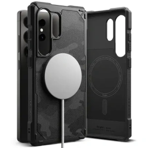 Buy Ringke Rugged Gear Magnetic MagSafe Samsung Galaxy S25 Ultra Camo Black - RGK11717 - {ean13} - Home Screen Store Europe