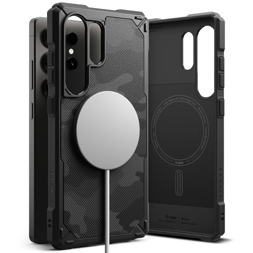 Kup Etui Ringke Rugged Gear Magnetic MagSafe Samsung Galaxy S25 Ultra Camo Black - RGK11717 - {ean13} - Sklep Home Screen