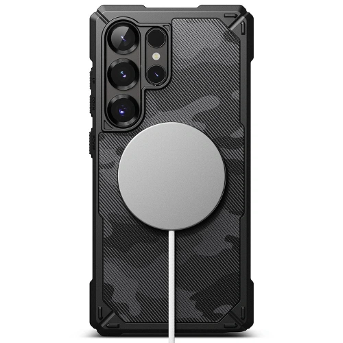 Kup Ringke Echipament Rugged Magnetic MagSafe Samsung Galaxy S25 Ultra Camo Negru - RGK11717 - {ean13} - Sklep Home Screen