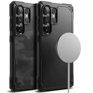 Kup Ringke Rugged Gear Magnetic MagSafe Samsung Galaxy S25 Ultra Camo Fekete - RGK11717 - {ean13} - Sklep Home Screen