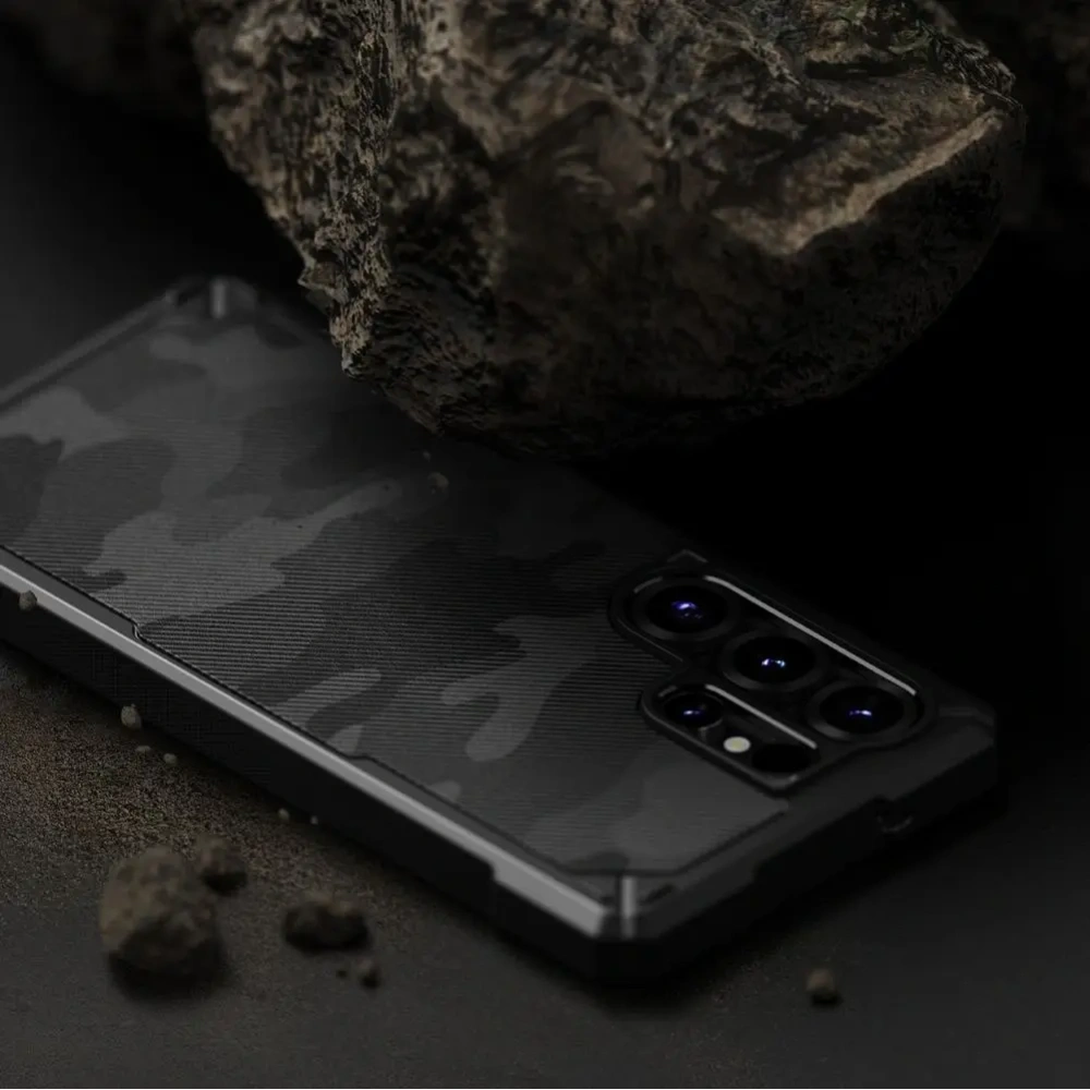 Etui Ringke Rugged Gear Magnetic MagSafe Samsung Galaxy S25 Ultra Camo Black