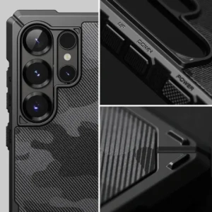 Kup Ringke Rugged Gear Magnetic MagSafe Samsung Galaxy S25 Ultra Camo Fekete - RGK11717 - {ean13} - Sklep Home Screen