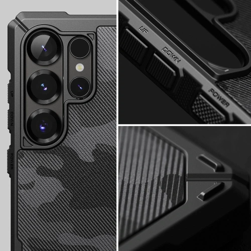 Kup Ringke Echipament Rugged Magnetic MagSafe Samsung Galaxy S25 Ultra Camo Negru - RGK11717 - {ean13} - Sklep Home Screen