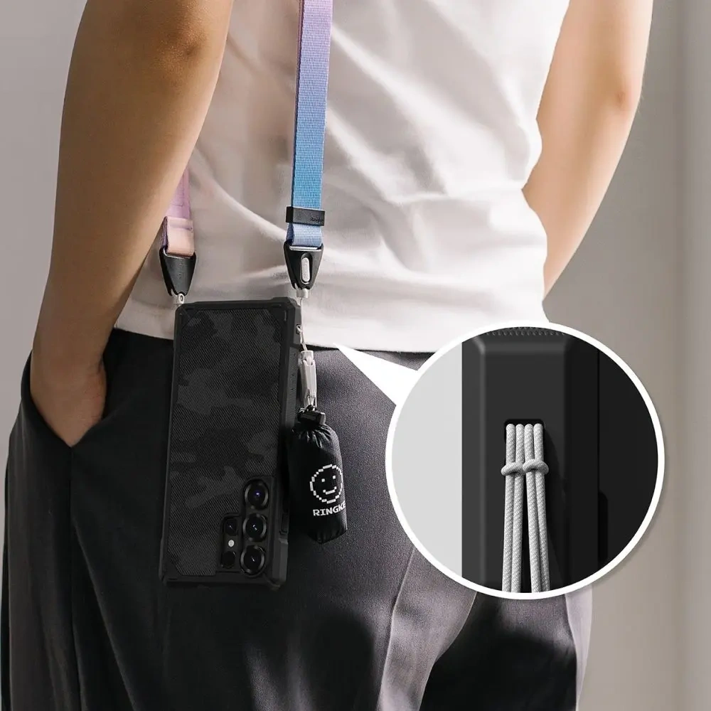 Etui Ringke Rugged Gear Magnetic MagSafe Samsung Galaxy S25 Ultra Camo Black