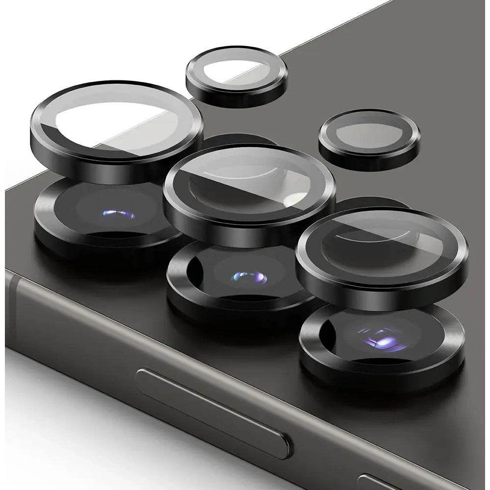 Nakładka Ringke Camera Frame Protector Samsung Galaxy S25 Ultra Black [2 PACK]