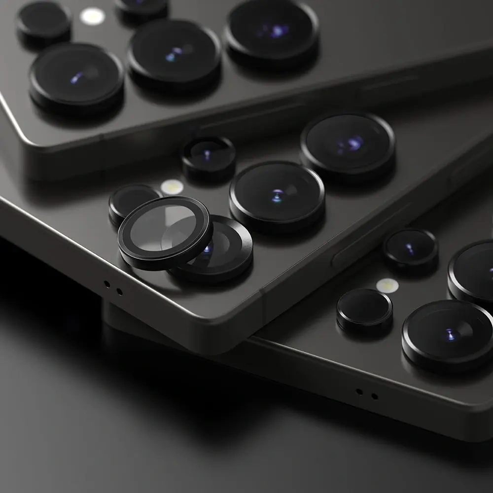 Nakładka Ringke Camera Frame Protector Samsung Galaxy S25 Ultra Black [2 PACK]