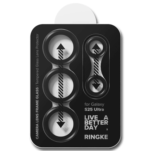 Kup Ringke Protector de cadru pentru cameră Samsung Galaxy S25 Ultra Negru [2 PACHET] - RGK11718 - {ean13} - Sklep Home Screen