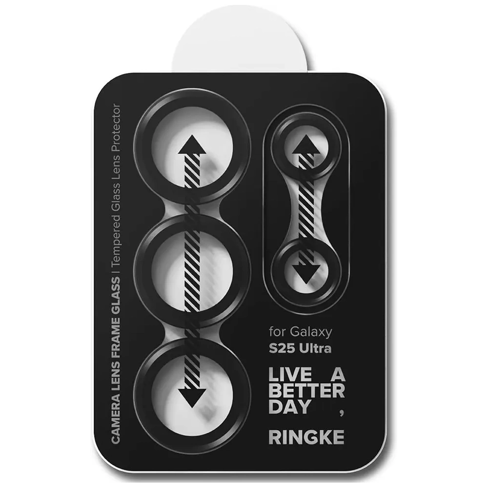 Nakładka Ringke Camera Frame Protector Samsung Galaxy S25 Ultra Black [2 PACK]