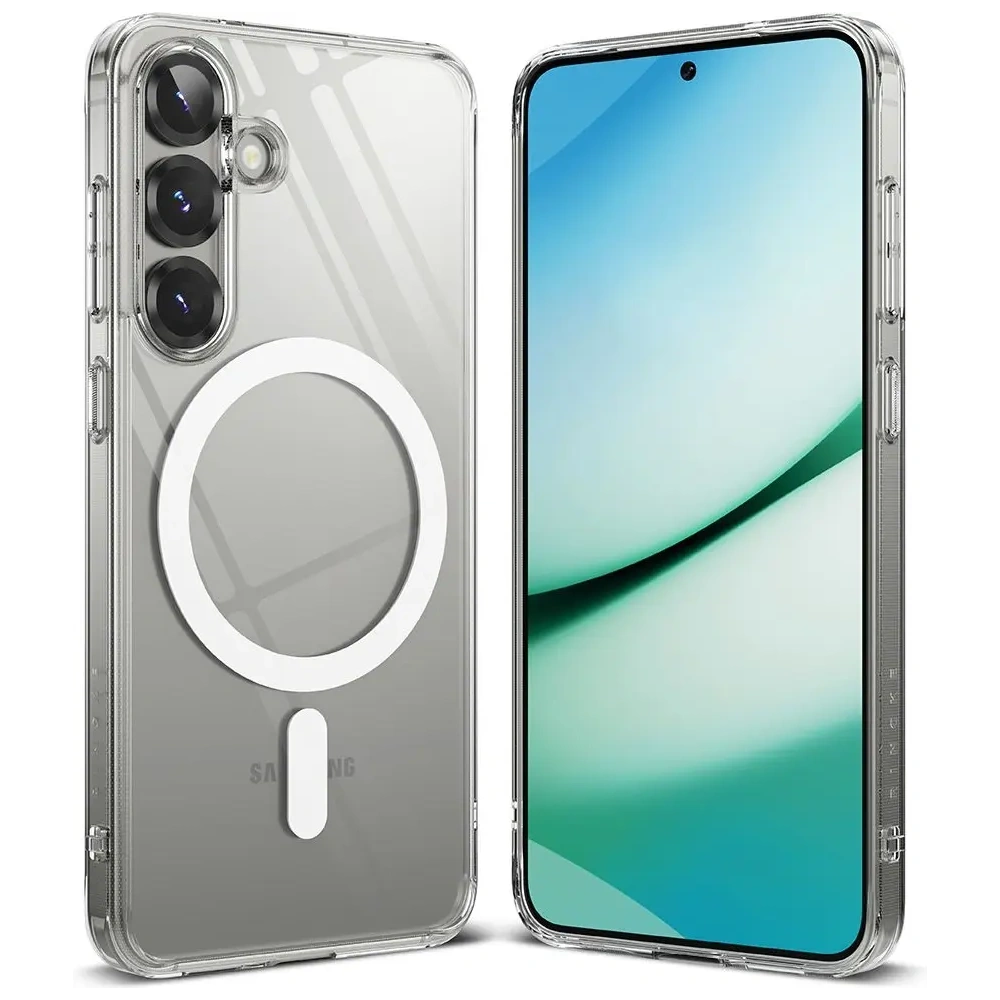 Etui Ringke Fusion Magnetic MagSafe Samsung Galaxy S25+ Plus Clear