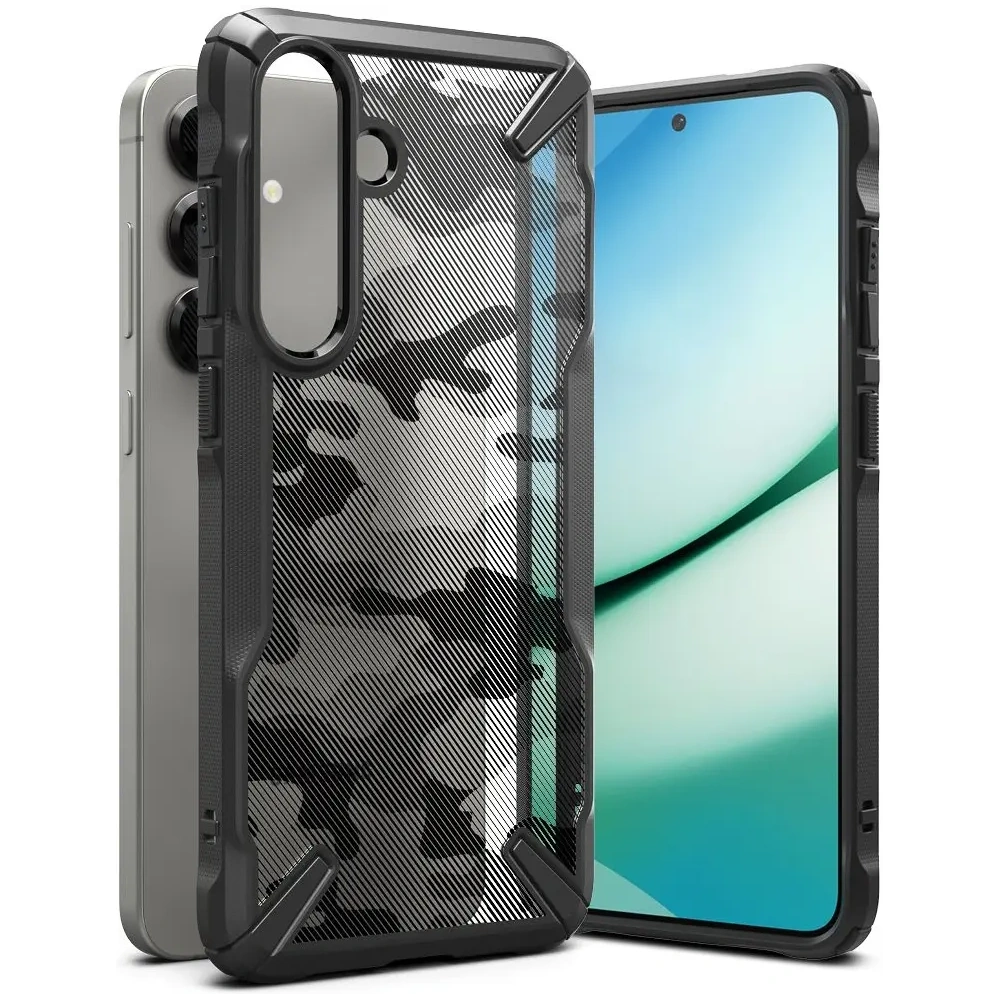 Etui Ringke Fusion-X Samsung Galaxy S25+ Plus Camo Black