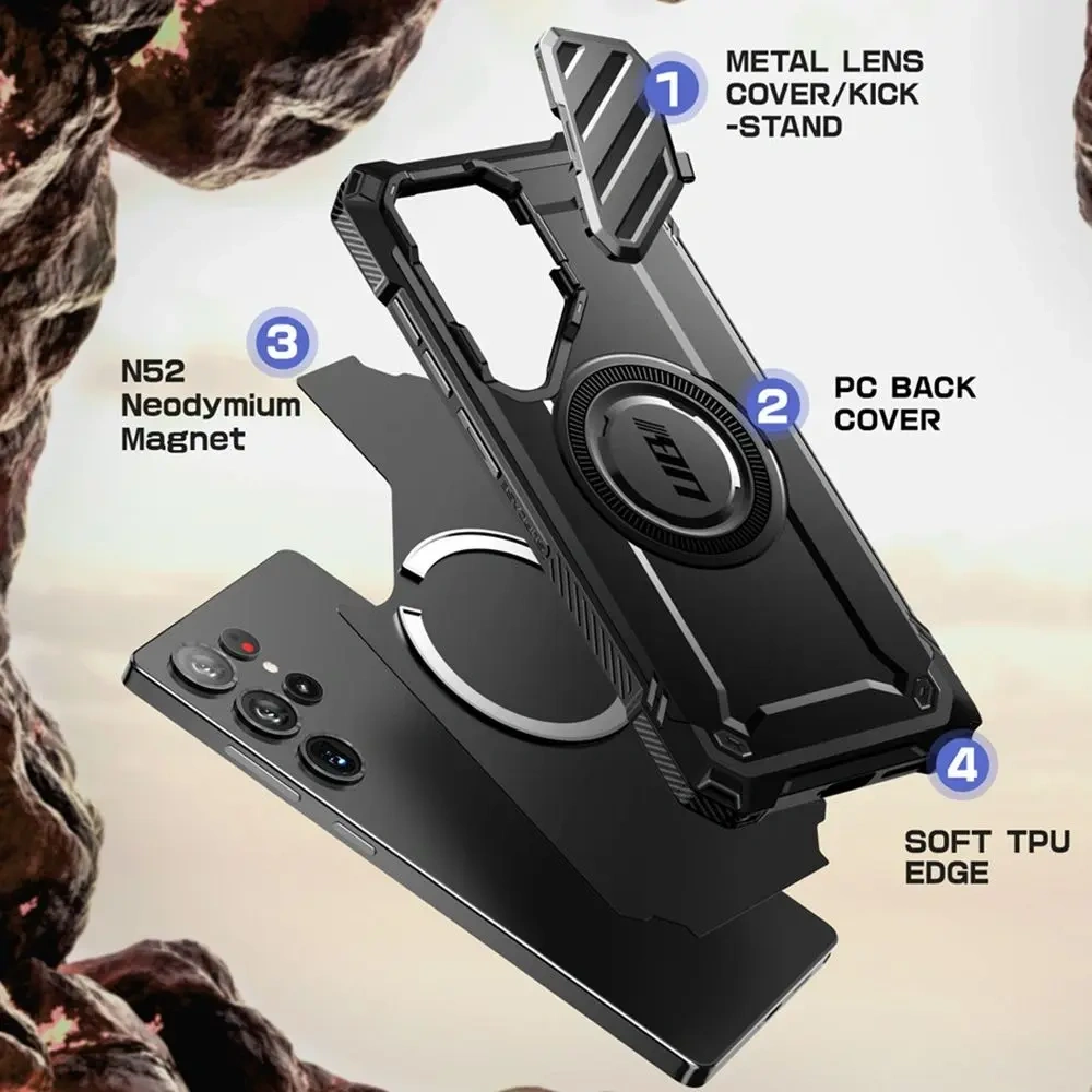 Etui Supcase Unicorn Beetle XT Mag MagSafe Samsung Galaxy S25 Ultra Black