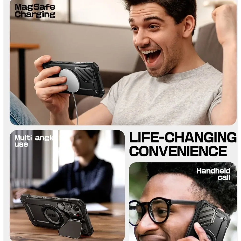 Etui Supcase Unicorn Beetle XT Mag MagSafe Samsung Galaxy S25 Ultra Black