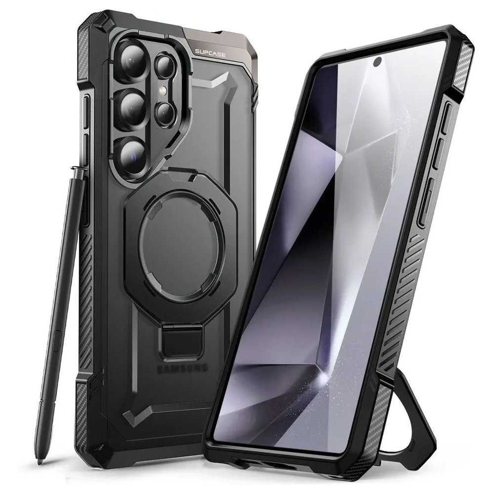 Etui Supcase Unicorn Beetle Grip Mag MagSafe Samsung Galaxy S25 Ultra Black