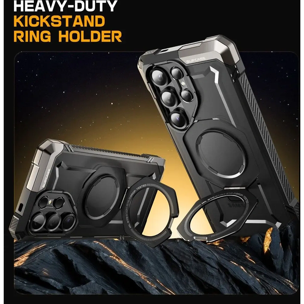 Etui Supcase Unicorn Beetle Grip Mag MagSafe Samsung Galaxy S25 Ultra Black