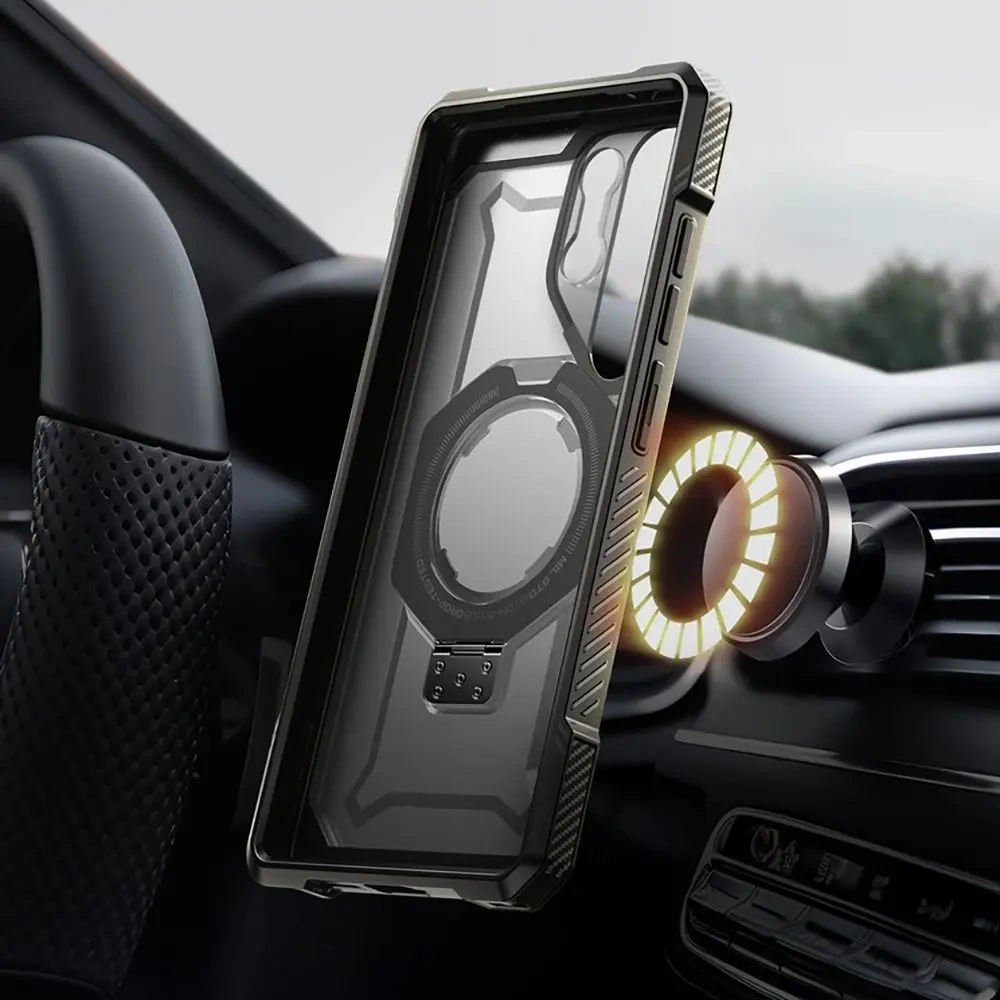 Etui Supcase Unicorn Beetle Grip Mag MagSafe Samsung Galaxy S25 Ultra Guldan