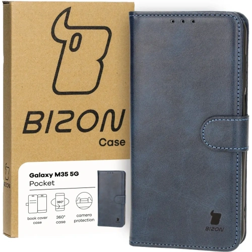Kup Bizon Case Pocket Samsung Galaxy M35 5G navy blau - BIZ8177 - {ean13} - Sklep Home Screen