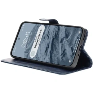 Kup Etui z klapką Bizon Case Pocket do Samsung Galaxy M35 5G granatowe - BIZ8177 - {ean13} - Sklep Home Screen