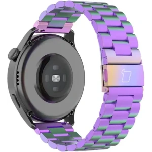 Kup Nerezový pásek Bizon Strap Watch Aura pro smartwatch 22 mm duhový - BIZ8178 - {ean13} - Sklep Home Screen