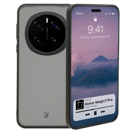 Kup Bizon Case Angelo Honor Magic7 Pro füstös, fekete kerettel. - BIZ8179 - {ean13} - Sklep Home Screen
