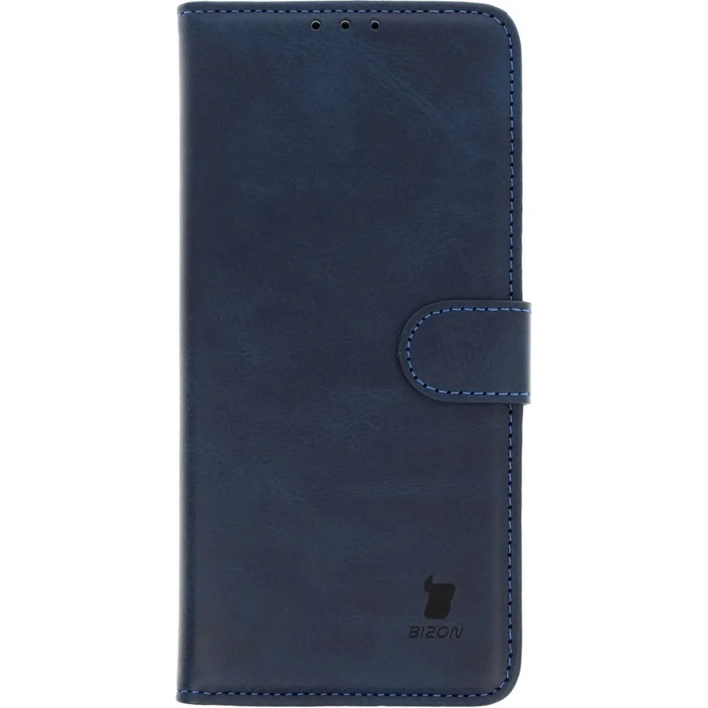 Etui z klapką Bizon Case Pocket do Samsung Galaxy A56 5G granatowe
