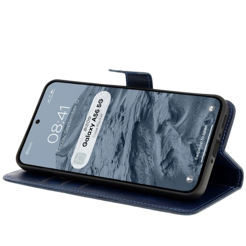 Kup Etui z klapką Bizon Case Pocket do Samsung Galaxy A56 5G námořnické modré - BIZ8180 - {ean13} - Sklep Home Screen
