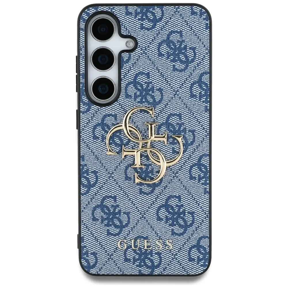 Etui Guess Big 4G Logo Classic Logo do Samsung Galaxy S25 niebieski