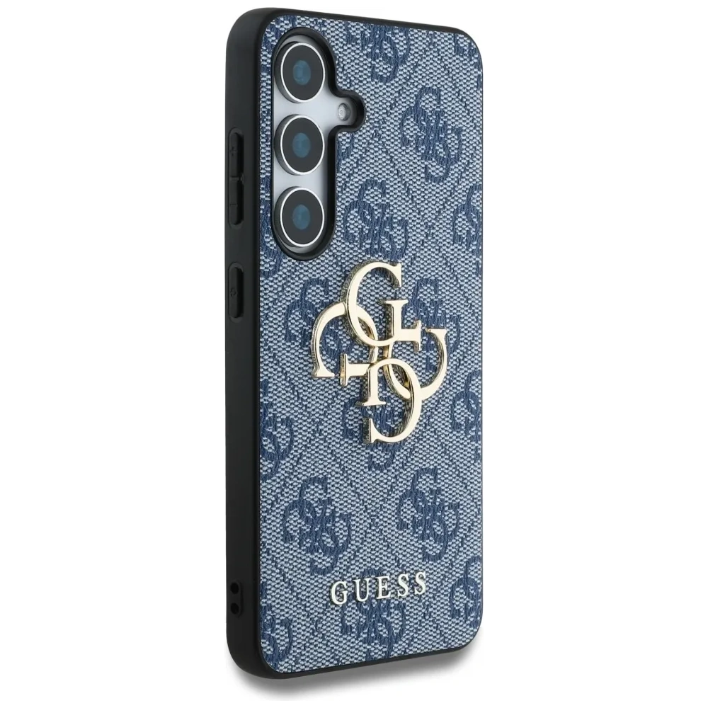 Etui Guess Big 4G Logo Classic Logo do Samsung Galaxy S25 niebieski