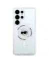 Kup Karl Lagerfeld Buton Karl Cap Tipărit Logo MagSafe Samsung Galaxy S25 Ultra alb - KLD21870 - {ean13} - Sklep Home Screen