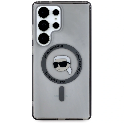 Kup Karl Lagerfeld Buton Karl Cap Tipărit Logo MagSafe Samsung Galaxy S25 Ultra negru - KLD21871 - {ean13} - Sklep Home Screen