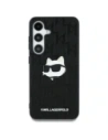 Kup Karl Lagerfeld Logo cu Monogramă din Piele Pin Capul lui Choupette Samsung Galaxy S25 negru - KLD21872 - {ean13} - Sklep Home Screen