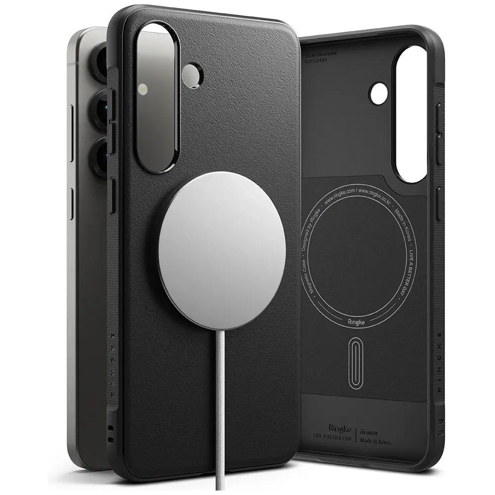Etui Ringke Onyx Magnetic MagSafe Samsung Galaxy S25+ Plus Black