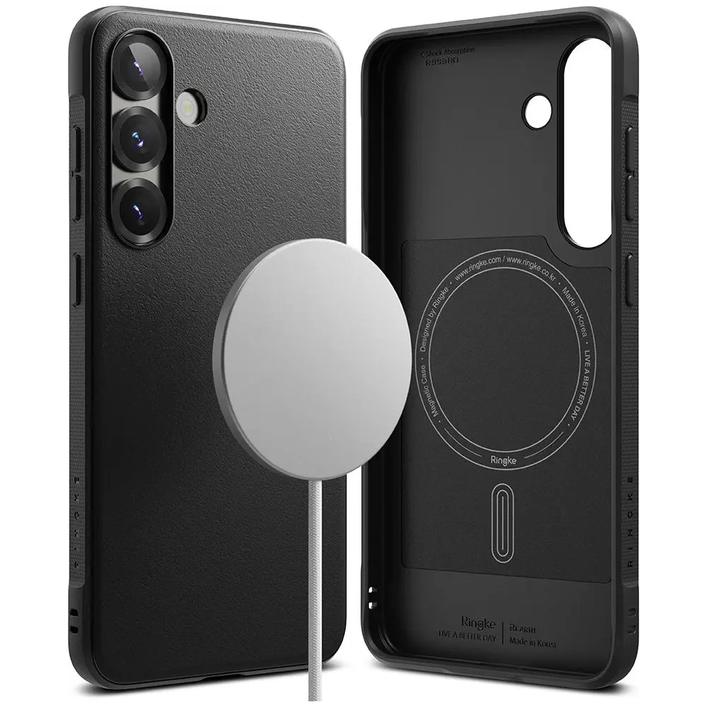 Etui Ringke Onyx Magnetic MagSafe Samsung Galaxy S25+ Plus Black