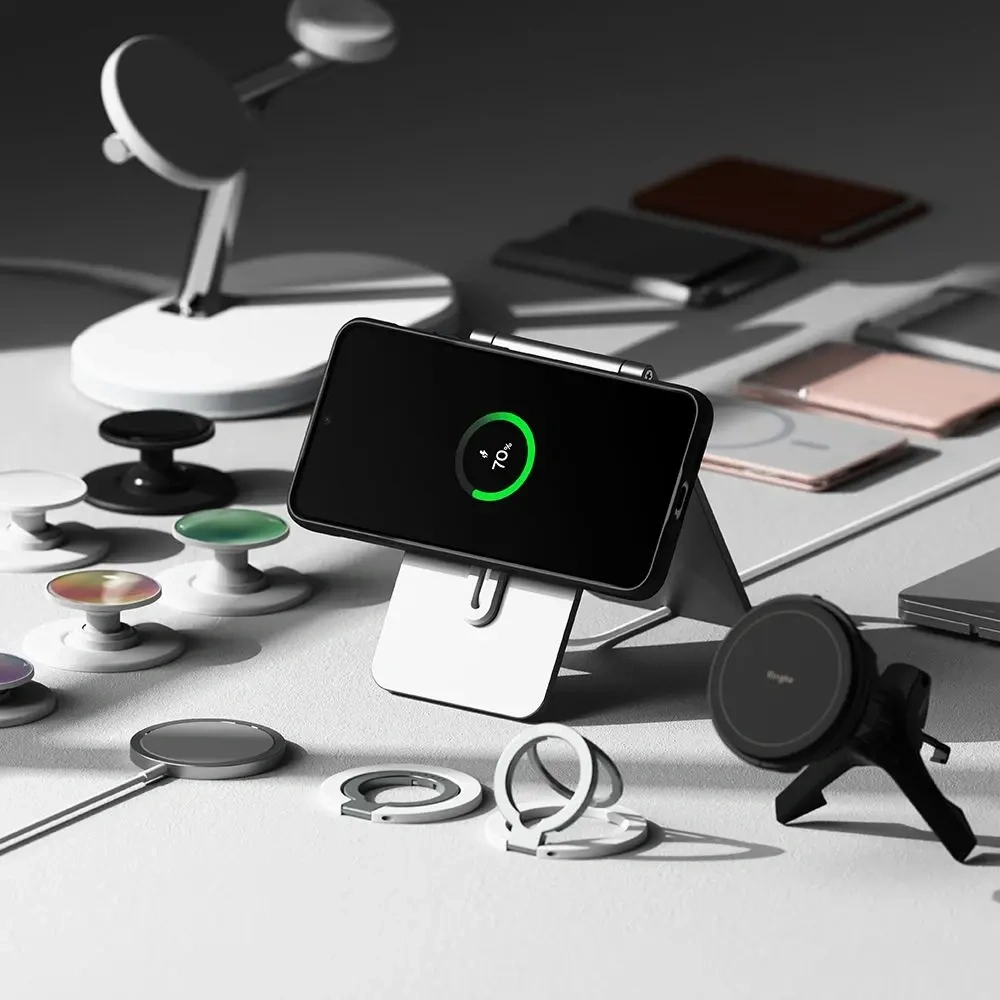 Etui Ringke Onyx Magnetic MagSafe Samsung Galaxy S25+ Plus Black