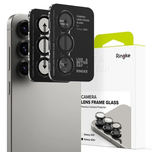 Kup Nakładka Ringke Camera Frame Protector Samsung Galaxy S25+ Plus Black [2 PACK] - RGK11725 - {ean13} - Sklep Home Screen