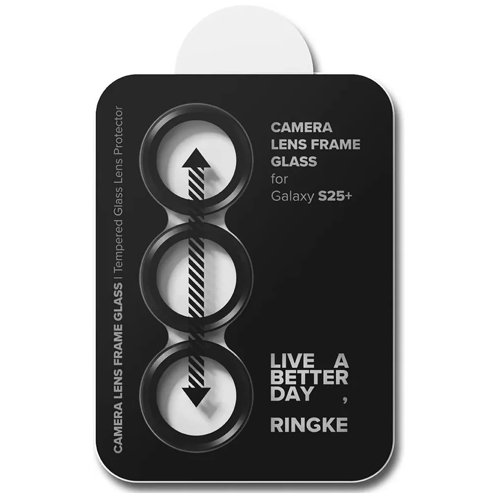 Nakładka Ringke Camera Frame Protector Samsung Galaxy S25+ Plus Black [2 PACK]