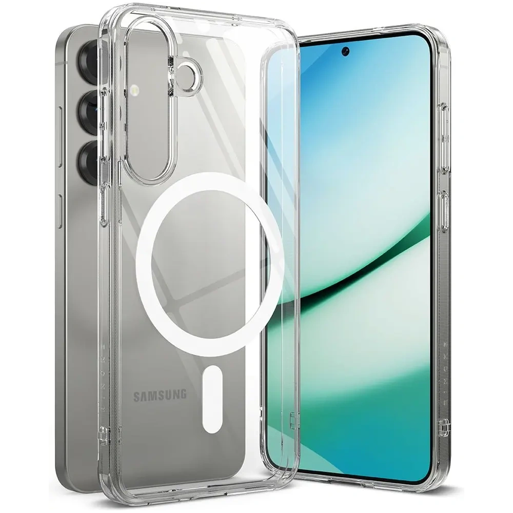 Etui Ringke Fusion Magnetic MagSafe Samsung Galaxy S25 Clear