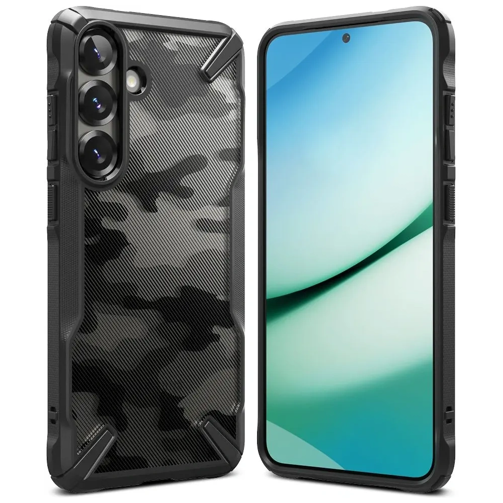 Etui Ringke Fusion-X Samsung Galaxy S25 Camo Black