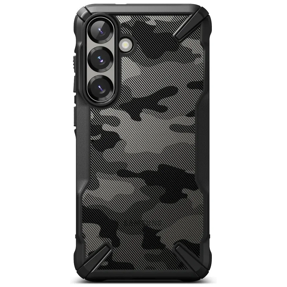 Etui Ringke Fusion-X Samsung Galaxy S25 Camo Black