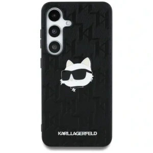 Kup Karl Lagerfeld Bőr Monogramos Pin Logó Choupette Fej Samsung Galaxy S25+ Plus fekete - KLD21873 - {ean13} - Sklep Home Screen