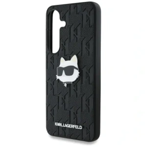 Kup Karl Lagerfeld Pin din piele cu monogramă Logo Choupette Head Samsung Galaxy S25+ Plus negru - KLD21873 - {ean13} - Sklep Home Screen