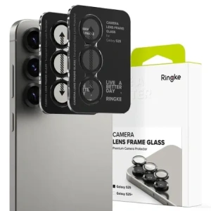 Buy Ringke Camera Frame Protector Samsung Galaxy S25 Black [2 PACK] - RGK11736 - {ean13} - Home Screen Store Europe