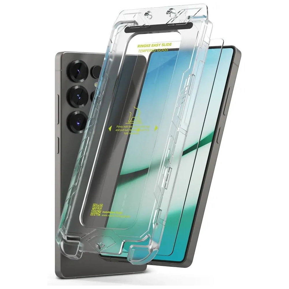 Szkło hartowane Ringke Easy Slide Samsung Galaxy S25 Ultra Clear [2 PACK]