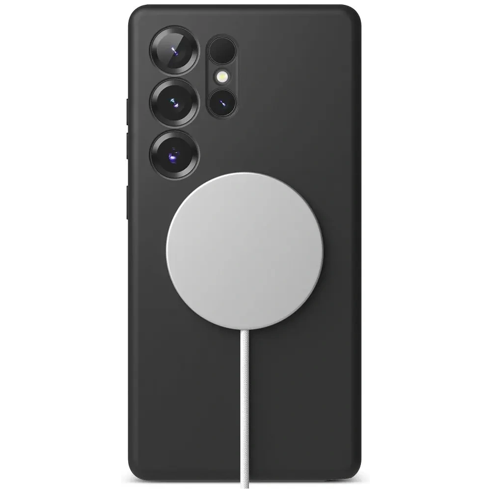 Etui Ringke Silicone Magnetic MagSafe Samsung Galaxy S25 Ultra Black