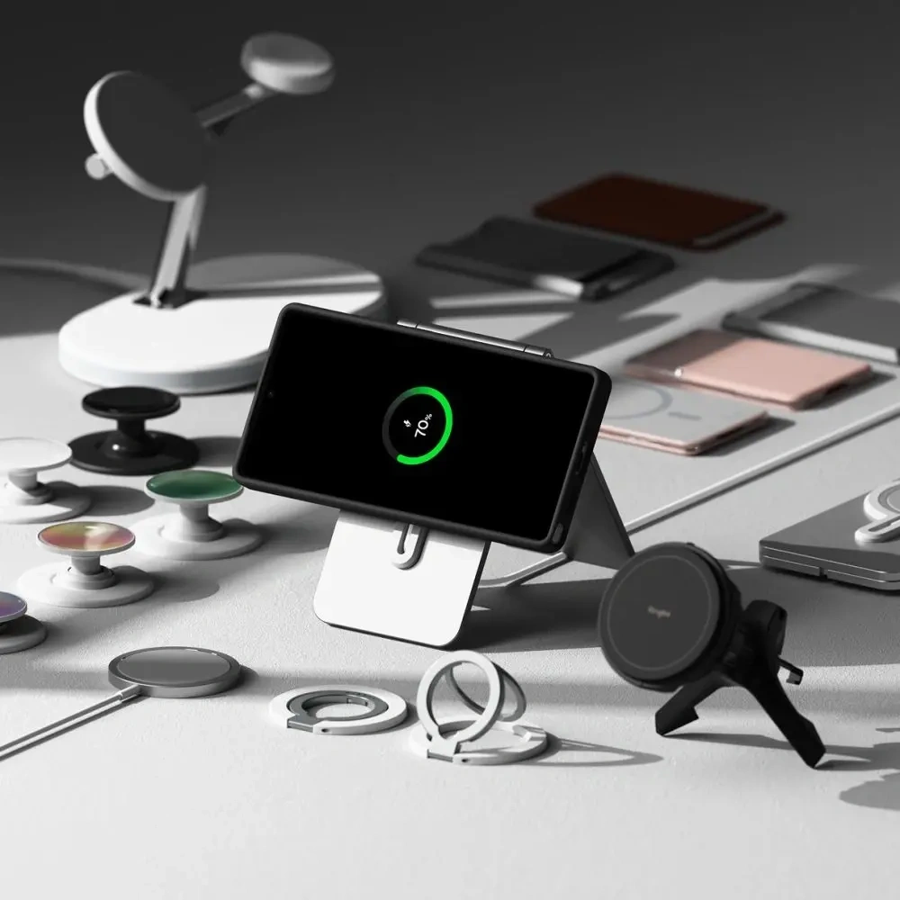 Etui Ringke Silicone Magnetic MagSafe Samsung Galaxy S25 Ultra Black