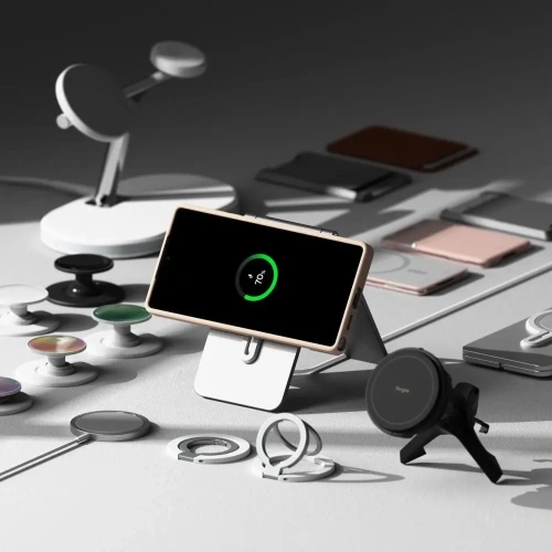 Kup Etui Ringke Silicone Magnetic MagSafe Samsung Galaxy S25 Ultra Růžový písek - RGK11742 - {ean13} - Sklep Home Screen