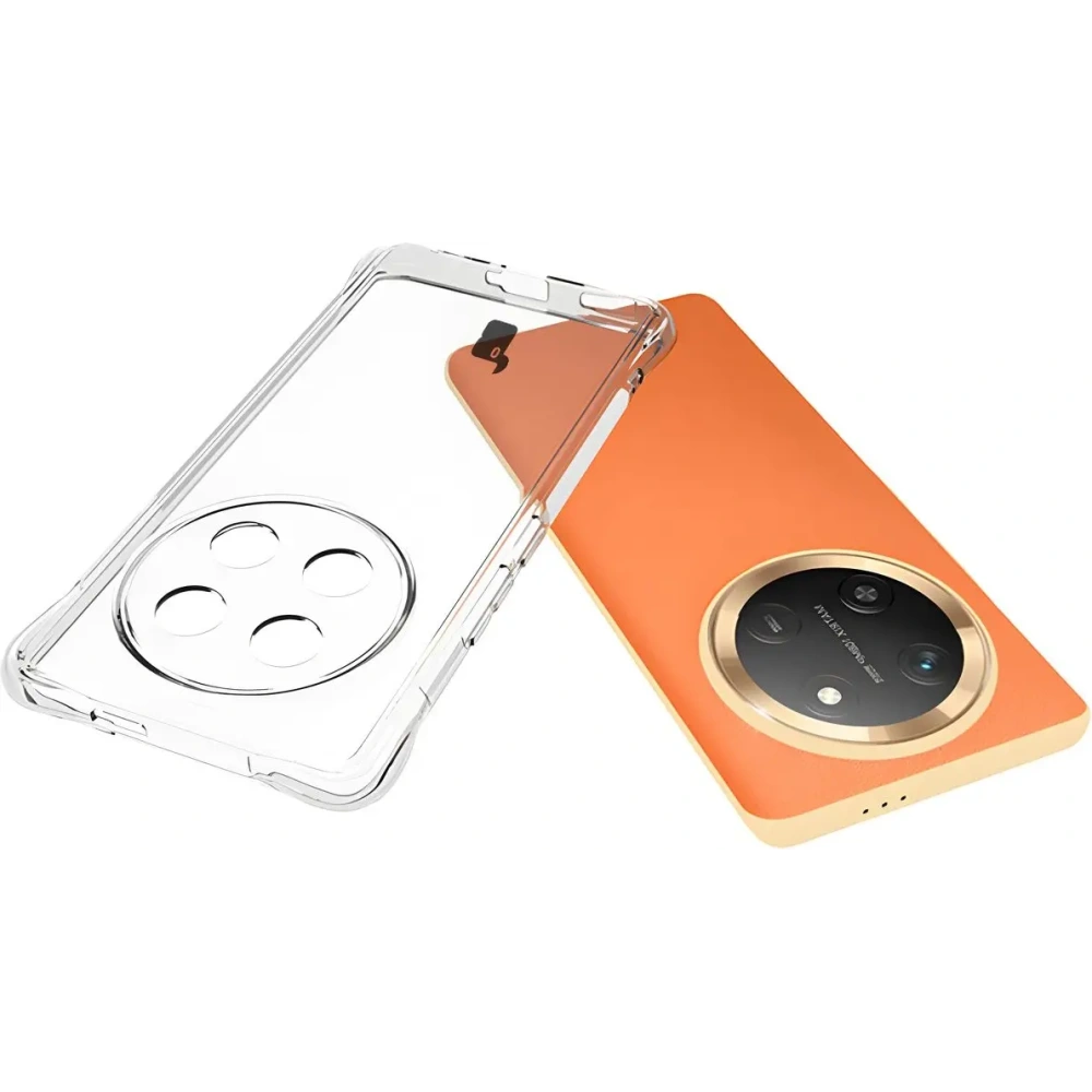 Elastyczne etui Bizon Case Salpa do Honor Magic7 Lite przezroczyste