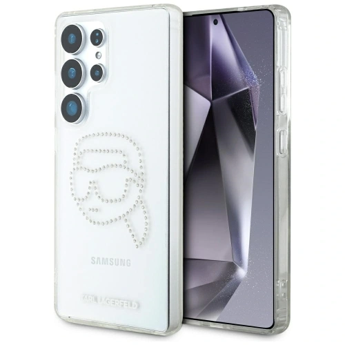 Kup Karl Lagerfeld Rhinestones Karl Kopf Logo Samsung Galaxy S25 Ultra klar - KLD21875 - {ean13} - Sklep Home Screen