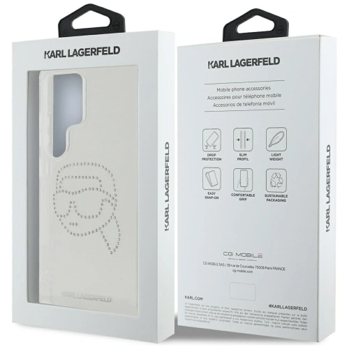 Kup Karl Lagerfeld Pietre strălucitoare Karl Head Logo Samsung Galaxy S25 Ultra clar - KLD21875 - {ean13} - Sklep Home Screen